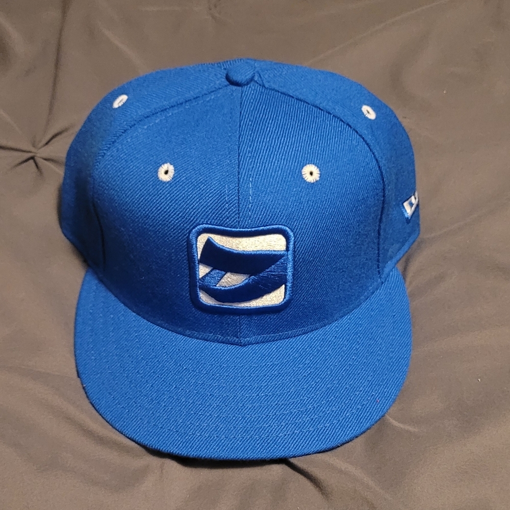 Rare Exclusive Dionic Worldwide Royal Blue Wordmark New Era 59Fifty - Size 7 1/2